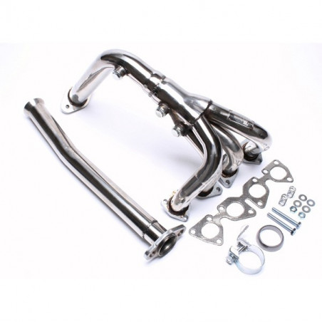Colector Inox Peugeot 206 1.6 16V Diámetro 5,1 cm 4-1