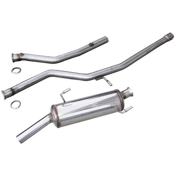 Grupo N INOXCAR Inox 54mm PEUGEOT 206 s16 doble sondaArray