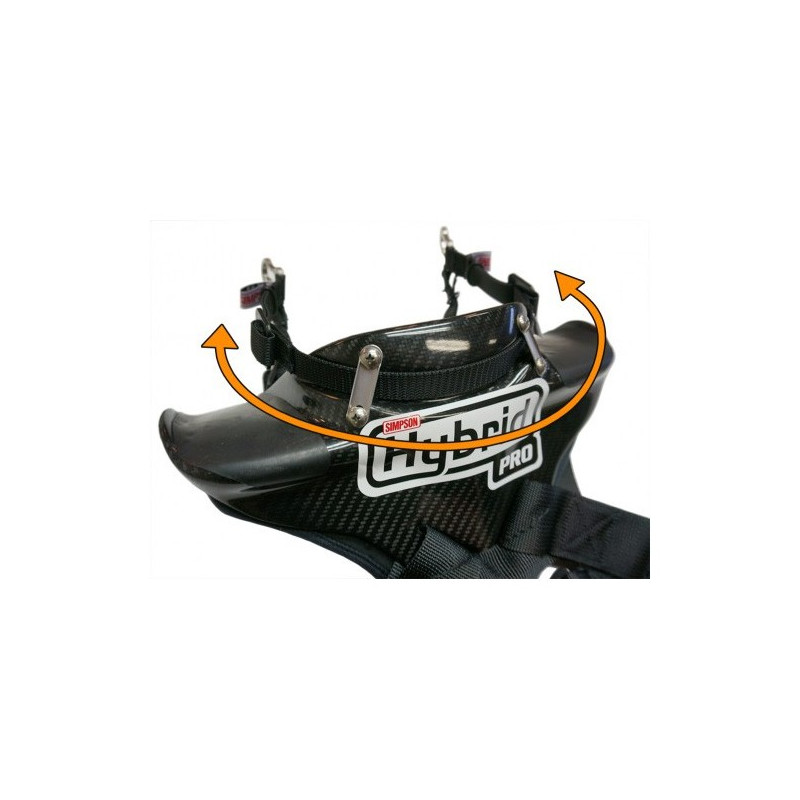 Sistema HYBRID SIMPSON PRO SLIDE LITE FIA Hans ClipsArray