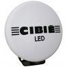 Faro Cibié OSCAR LED negro 180mm de Largo Alcance 12 / 24V