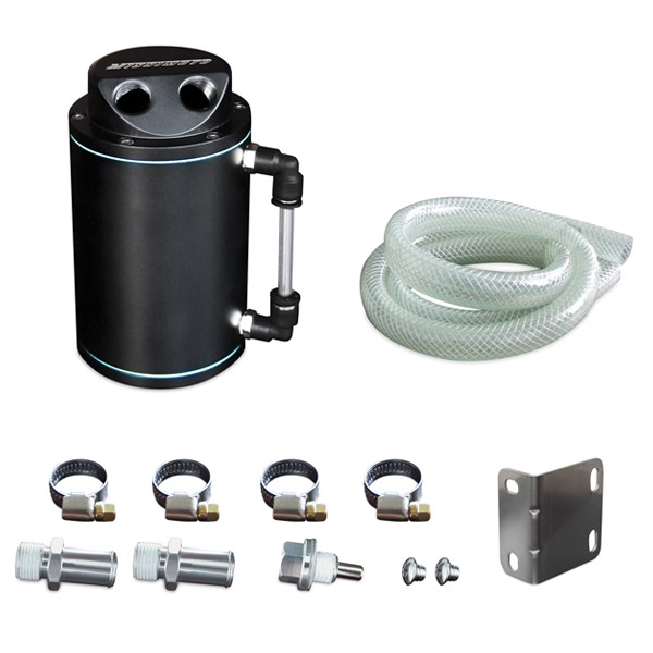 Kit de recuperação de óleo Mishimoto Grande PretoArray