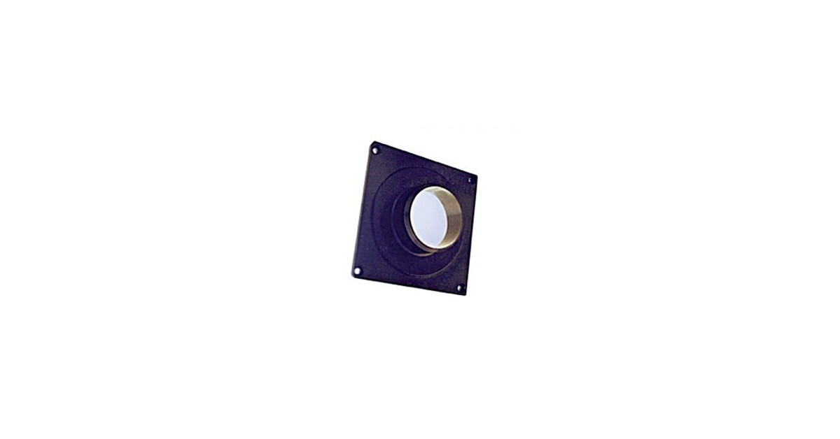 Placa ABS 2 acoplamentos 45mm