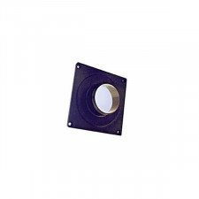 Placa ABS 2 acoplamentos 45mm