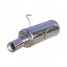Escape Final Inox Inoxcar Peugeot 106 1.6 16v / Rally 80mm