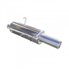 Terminal Escape Inox Inoxcar Peugeot 206 2.0 16V Después 1999 1x80mm