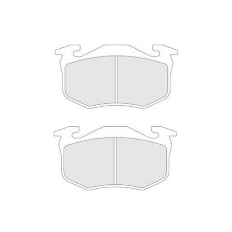 Pastillas de Frenos CL Brakes RC5+ Trasero Peugeot 206 RC 11mm