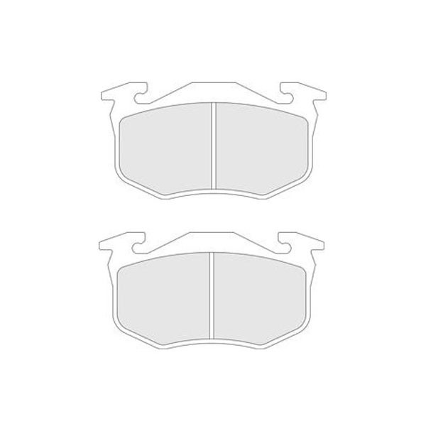 Pastilhas de travão CL Brakes RC8 traseiro Peugeot 106/205/206/Citroën Saxo/ Renault Clio 11mmArray