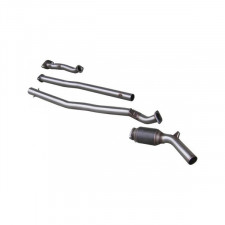 Linha do grupo N em aço inoxidável Inoxcar Mitsubishi Lancer Evo8/9 63mm