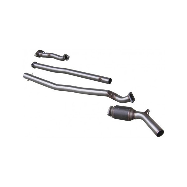 Linha do grupo N em aço inoxidável Inoxcar Mitsubishi Lancer Evo8/9 63mmArray