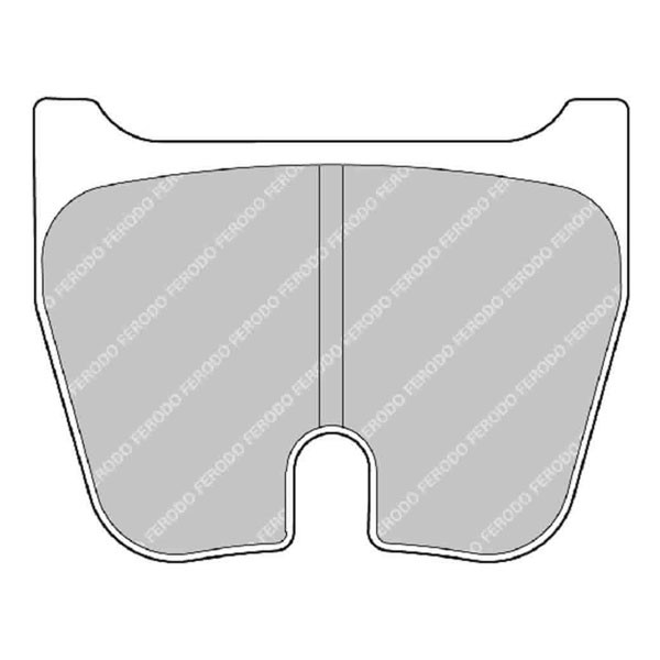 Pastilhas de travão Brembo Ferodo DS3000Array