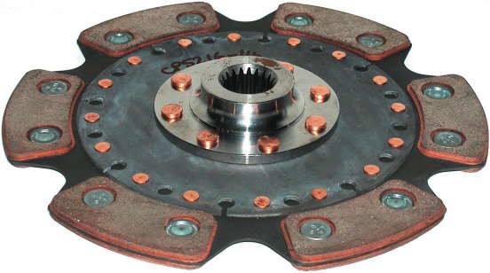 Disco de embraiagem AP Racing Disco de embraiagem de metal sinterizado depreciado 240mm 6p 1x23-7.44Array