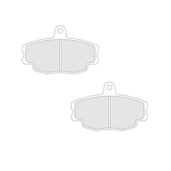 Pastilhas de travão CL Brakes RC5+ dianteiras Renault Clio 16s/W/ Peugeot 205/309 GTiArray