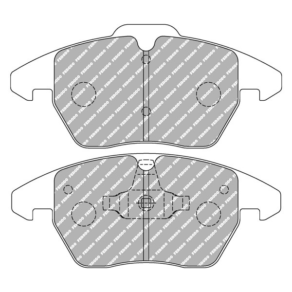 Pastillas de Freno Ferodo DS UNO Delantero Volkswagen Golf 5Array