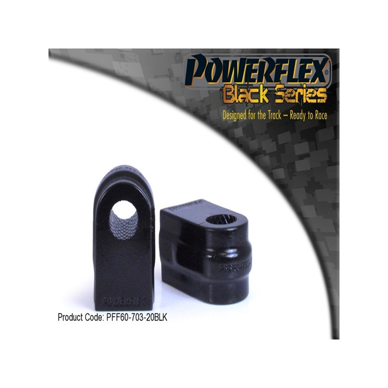 Silent-block Powerflex Preto Estabilizador 20mm Renault Mégane 3 RS After 2008 (2 Peças)Array