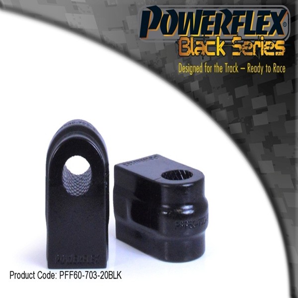 Silent-block Powerflex Preto Estabilizador 20mm Renault Mégane 3 RS After 2008 (2 Peças)Array