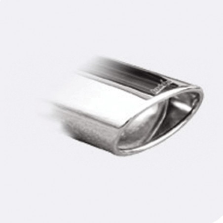 Escape Final / Silenciador Inoxcar Inox Volkswagen Golf 5 1.4 TSi After 2006 Exit 1x120x80 Oblique
