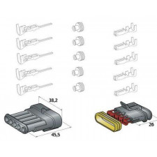 Conectores estancos 5 polos type Superseal