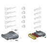 Conectores estancos 5 polos type Superseal