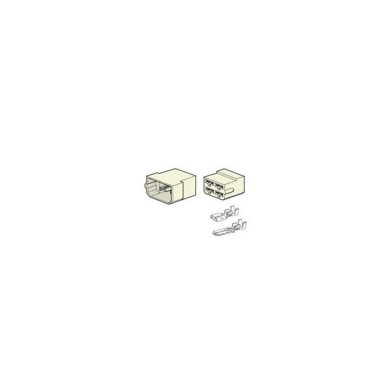 Conectores simples de 4 pólosArray