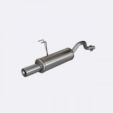Sistema de Escape Inoxcar em Aço Inoxidável Fiat Punto 1.2 16V 80ch 1999 a 2003 1x80mm