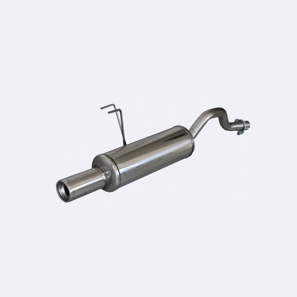 Terminal Escape Inox Inoxcar Fiat Punto 1.2 16V 80ch 1999 a 2003 1x80mmArray