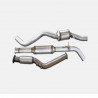 Linea Grupo N Inoxcar Inox Diámetro Exterior Tubo 63.5mm Renault Clio 4 RS 1.6 Turbo