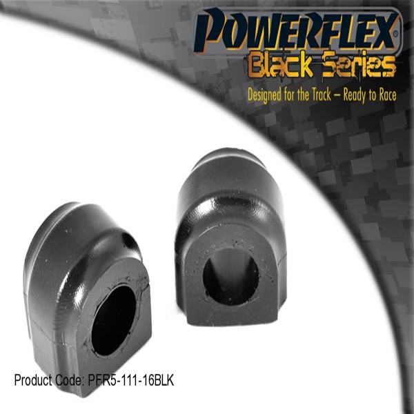 Estabilizador Silent-block Powerflex 16mm Mini 2 R55/56/57 Preto (2 peças)Array