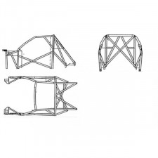 Arco de Seguridad Multipunto Sparco Peugeot 106 Maxi