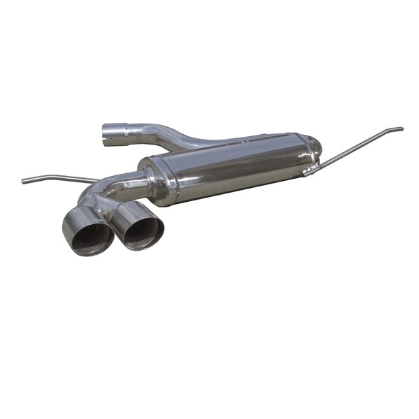 Terminal Escape Inox Inoxcar Volkswagen Golf 5 FSi/GTi 2x80mm RacingArray