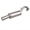 Sistema de Escape Inoxcar em Aço Inoxidável Toyota Yaris 1.8 TS After 2006 1x80mm