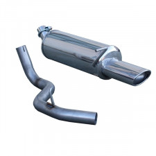 Terminal Escape Inox Inoxcar Volkswagen Golf 4 1.6 8v Después 1997 120x80mm