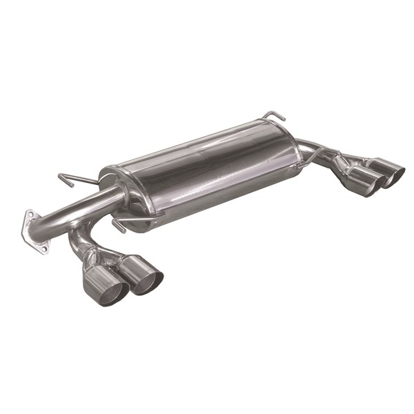 Terminal Escape Inox Inoxcar Subaru Impreza 2.5 STi 2008 2x80mm RacingArray