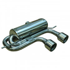 Terminal Escape Inox Inoxcar Volkswagen Golf 5 R32 250ch Después 2004 102mm