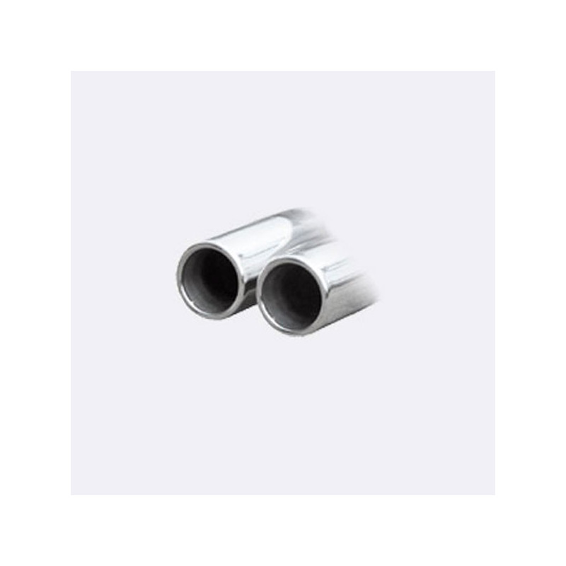Terminal Escape Inox Inoxcar Alfa Mito 1.4 TB 2x80mm RacingArray