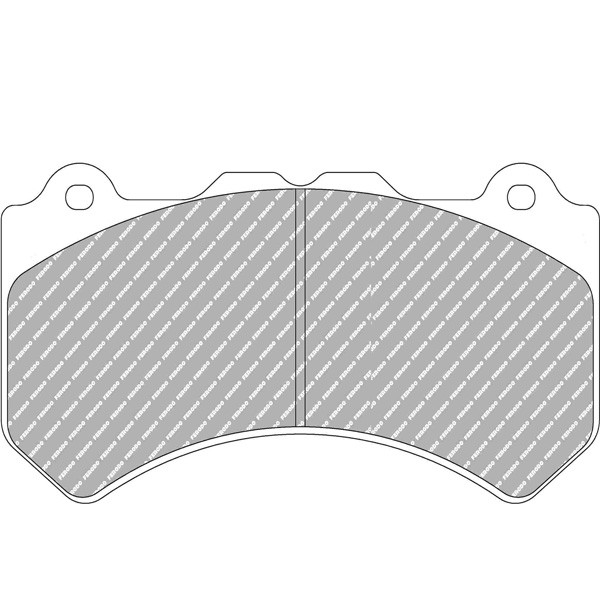 Pastilhas de travão Ferodo DS25 Frente Audi RS6 V10 Bi turboArray