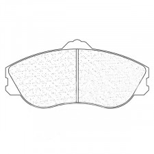 Pastillas de freno CL Brakes RC6 delantero AUDI 200 de 89 hasta 91