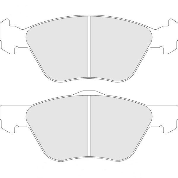 Pastillas de Freno CL Brakes RC5 Delantero Renault Twingo R2Array