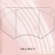 Pastillas de freno CL Brakes RC6 pinza Tarox B32