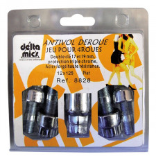 Kit Tornillos Antirrobo 12x150 60°