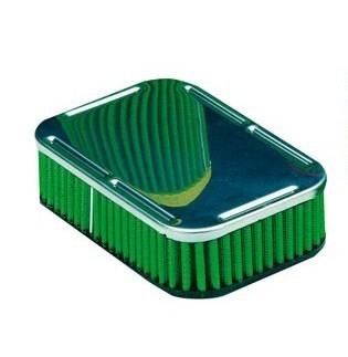 Caixa de Ar para Carburador 40/45/48 Verde Weber DCOE Renault R8 e R12 Gordini 170x115x45mm (x2)Array