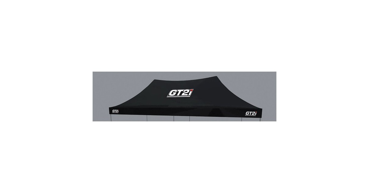 Techo Solo Carpa Plegable GT2i Race & Safety Negro 3x6m