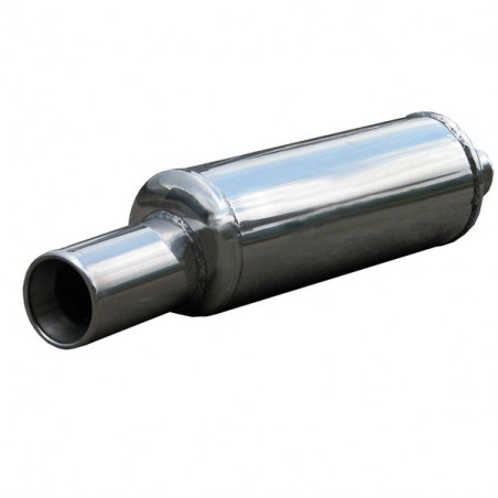 Silencioso Universal Inoxcar Diámetro 100/Longitud 300/ Diámetro 70mm