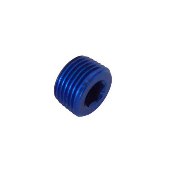 Bujão macho oco Goodridge 1/4x18 NPT AlumínioArray