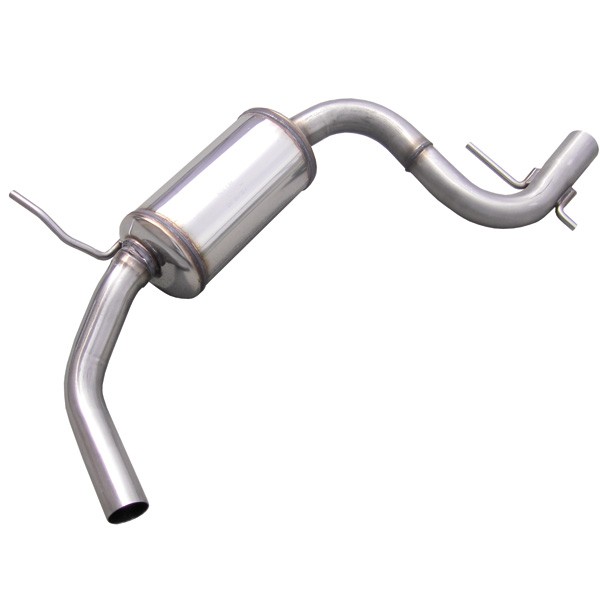 Tubo central do corta-chamas em aço inoxidável Inoxcar Volkswagen Scirocco 2.0 TFSiArray