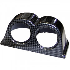 Soporte GT2i Race & Safety 2 manómetros look carbono