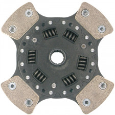 Disco de embrague cerametálico sinterizado amortiguado Sachs Peugeot 206 S16 Synchro 228/18 hileras