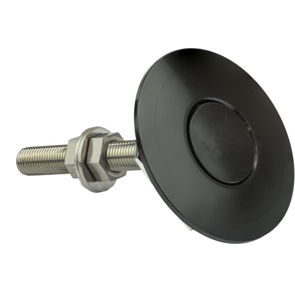 Push clip 31mm Longitud 55mm alu NegroArray