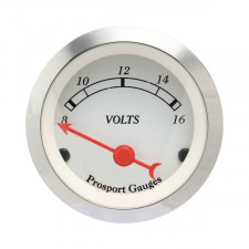 Manómetro Classic Voltímetro Prosport 52mm 8-16 Voltios