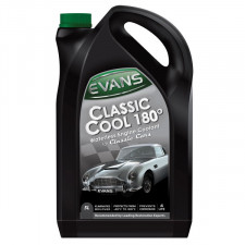 Lí­quido Refrigerante sin agua Evans Classic Cool especial para vehículos clásicos 5 litros