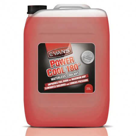 Líquido Refrigerante sin Agua EVANS Power Cool Motores modernos 25 Litros